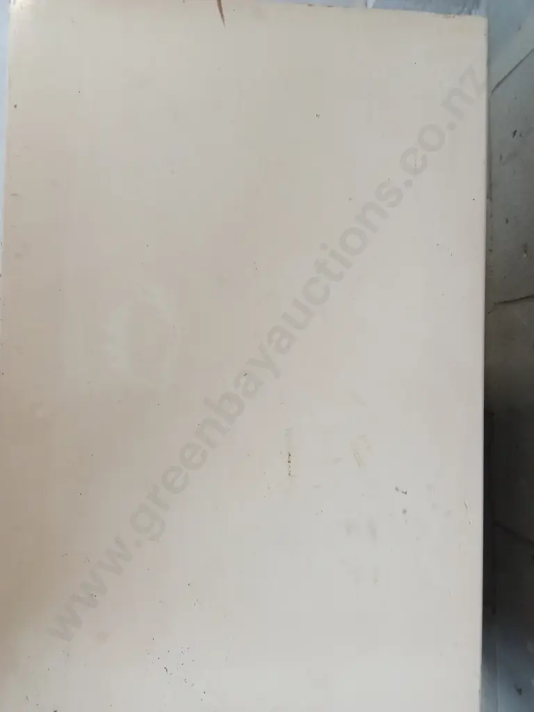 CREAM PAINTED 8 DRAWER DRESSER, L 107CM X W 36CM X H 71CM Image 1++