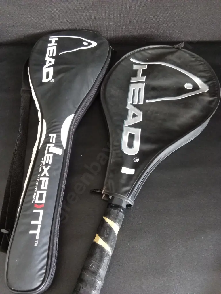 2 RACKETS IN CASES WITH 1 BALL Image 1++