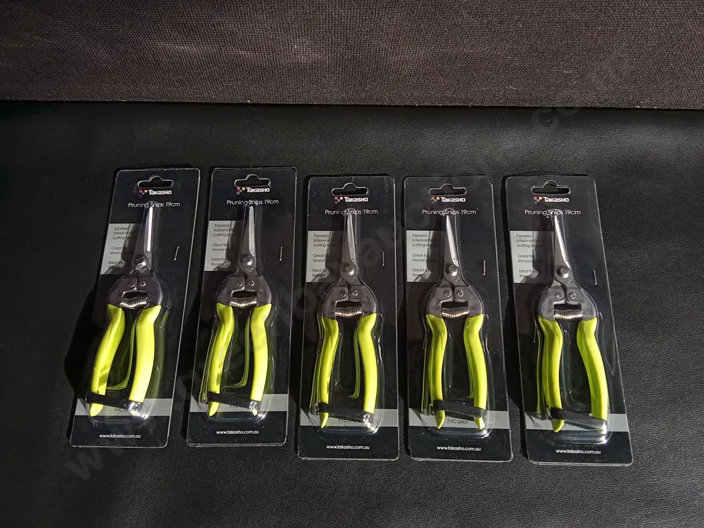 5 BRAND NEW TAKASHO PRUNING SNIPS Image 1++