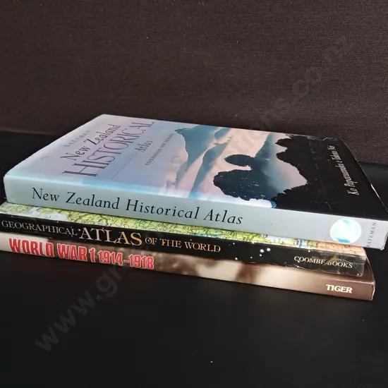3 BOOKS ON HISTORY AND GEOGRAPHY