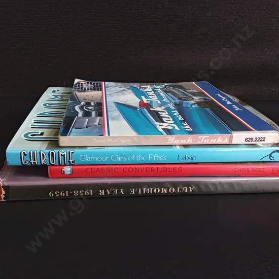 4 BOOKS ON CLASSIC CARS