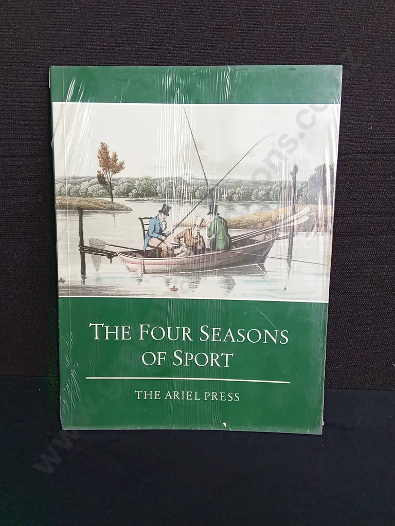 VINTAGE "THE FOUR SEASONS OF SPORT" ART BOOK BY THE ARIEL PRESS, SEALED Image 1++
