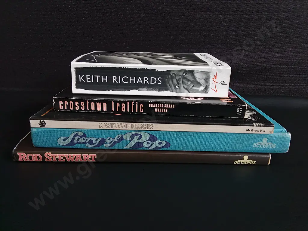 5 BOOKS ON MUSIC/ MUSICIANS Image 1++
