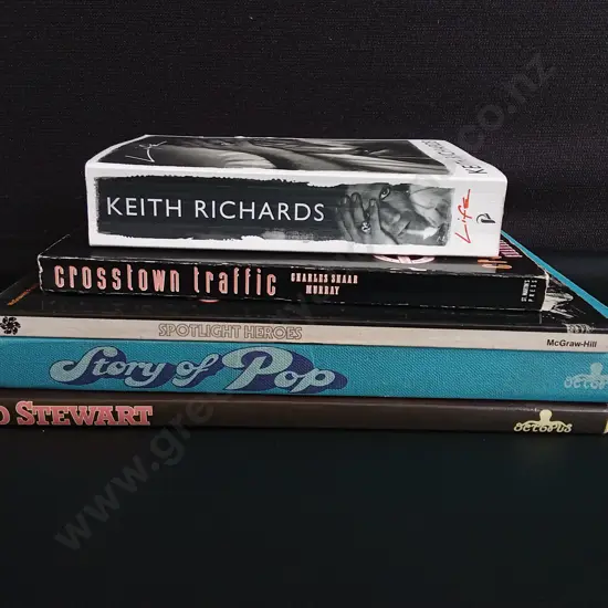 5 BOOKS ON MUSIC/ MUSICIANS