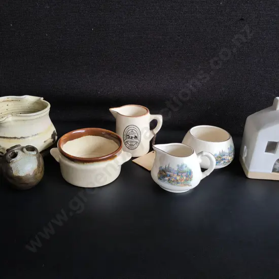 MIX OF VINTAGE CERAMICS, TALLEST H 11.5 CM
