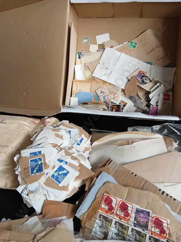 BOX OF STAMPS Image 1++