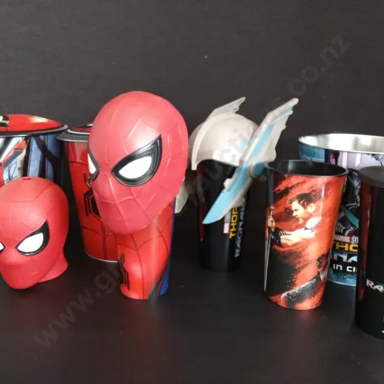 ASSORTED MARVEL MOVIE MEMORABILIA