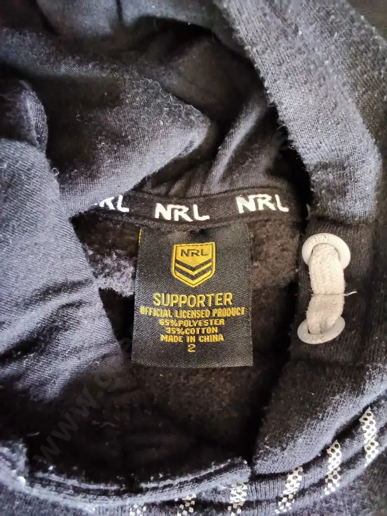 CHILDRENS TIKI THE WARRIOR HOODIE SIZE 2 Image 1++