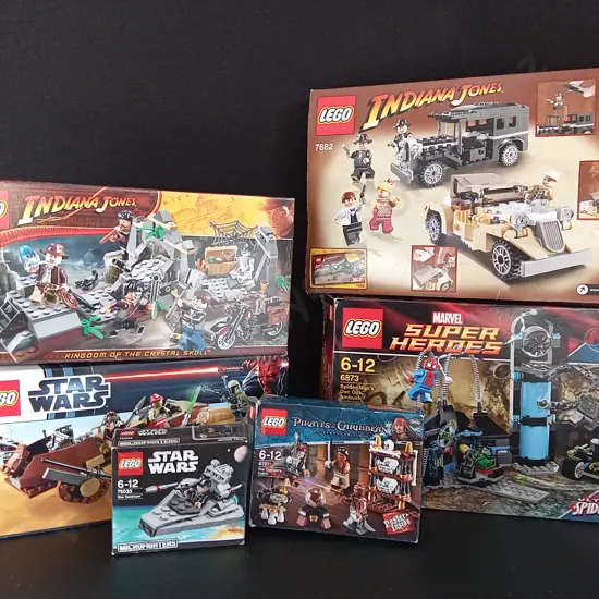 6 BOXES OF LEGO OPENED