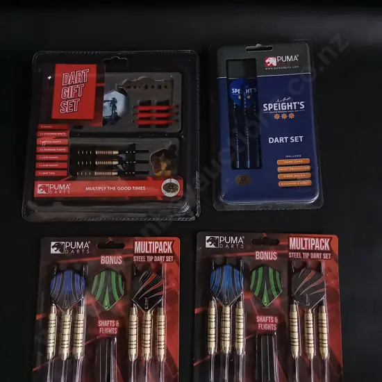 4 BRAND NEW PACKS OF DARTS
