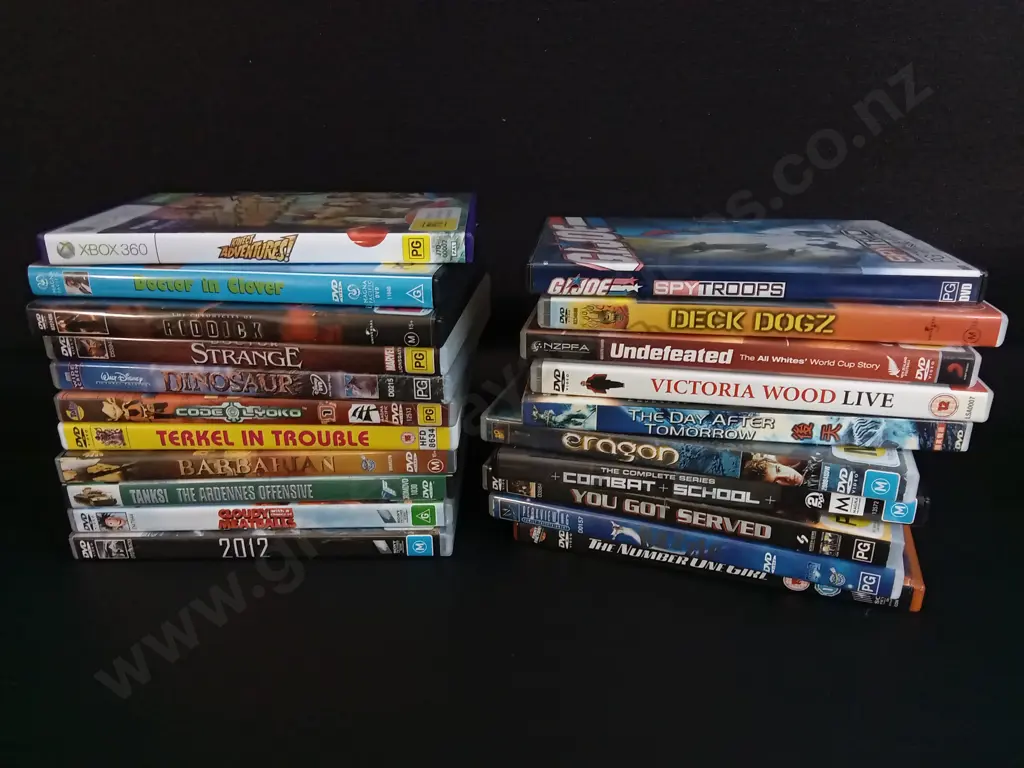 MIX OF DVDS Image 1++
