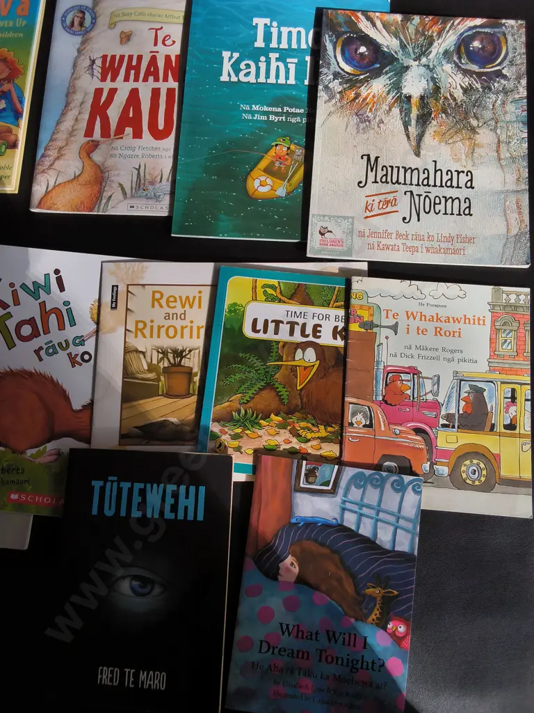 13 BOOKS, INCLUDING TE REO CHILDREN'S BOOKS Image 1++