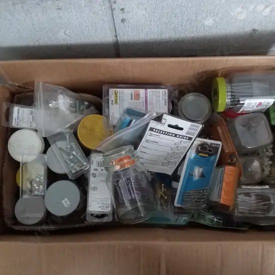 BOX OF HARDWARE