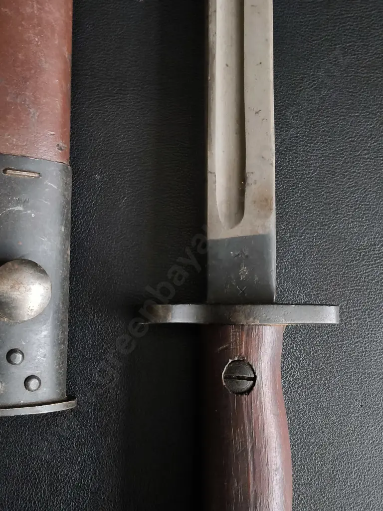 BRITISH PATTERN 1907 SMLE BAYONET WITH SCABBARD Image 1++