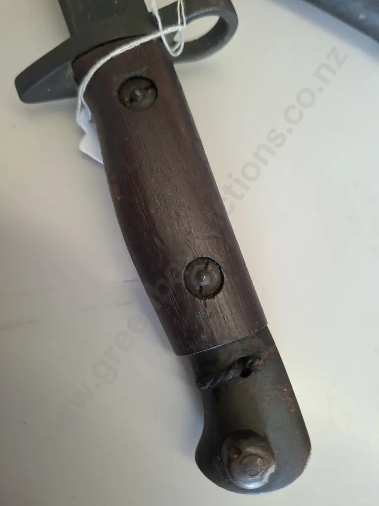 BRITISH PATTERN 1907 SMLE BAYONET WITH SCABBARD Image 1++