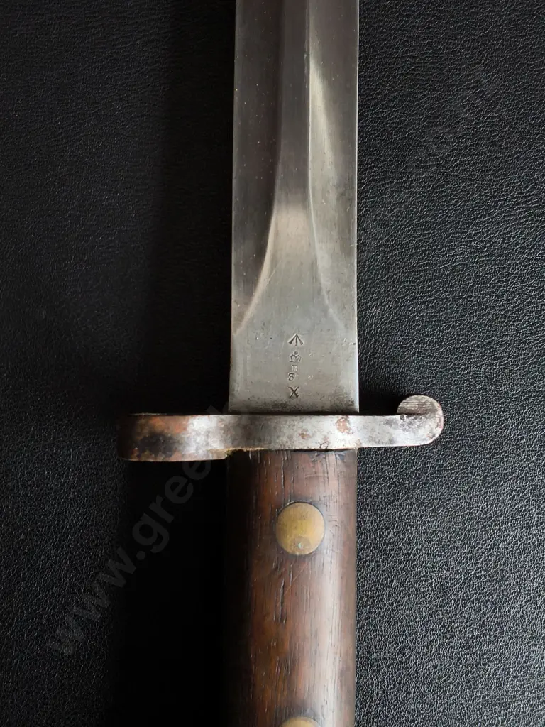 BRITISH PATTERN 1903 SMLE BAYONET BY ROBERT MOLE AND SONS WITH SCABBARD Image 1++