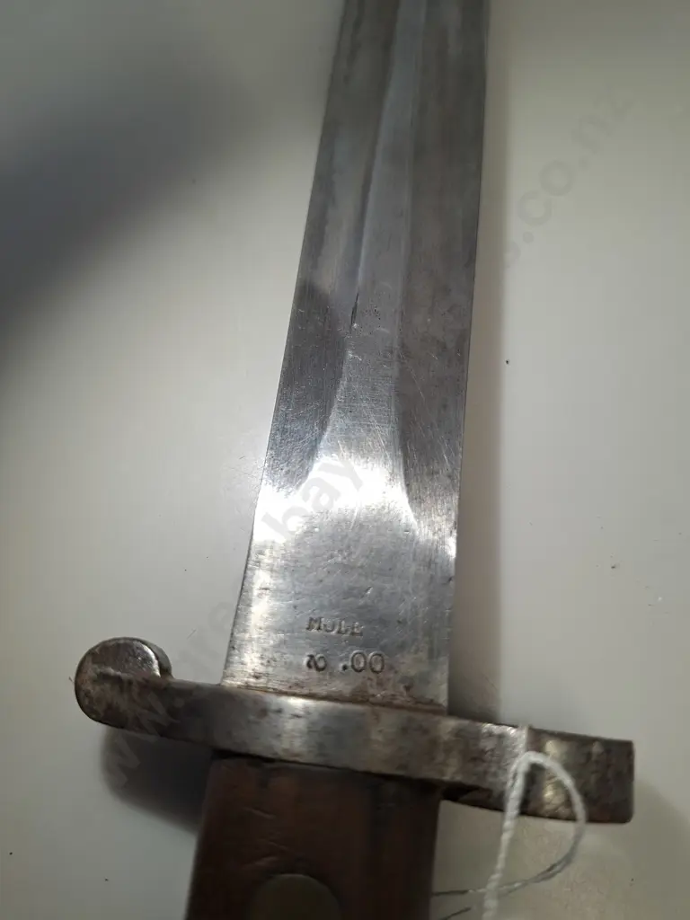 BRITISH PATTERN 1903 SMLE BAYONET BY ROBERT MOLE AND SONS WITH SCABBARD Image 1++