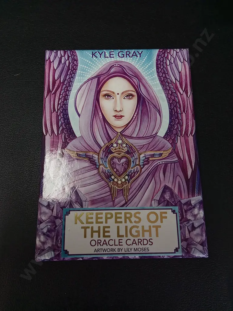 KAREN WALKER SILVER PEACE EARRINGS AND KEEPER OF THE LIGHT CARDS Image 1++