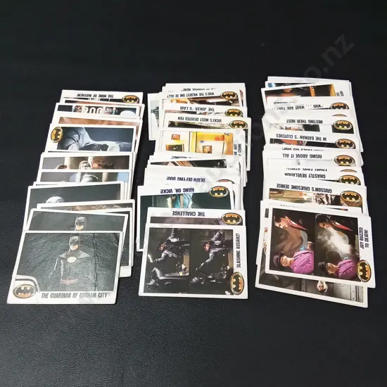 VINTAGE 1989 TOPPS BATMAN MOVIE TRADING CARDS