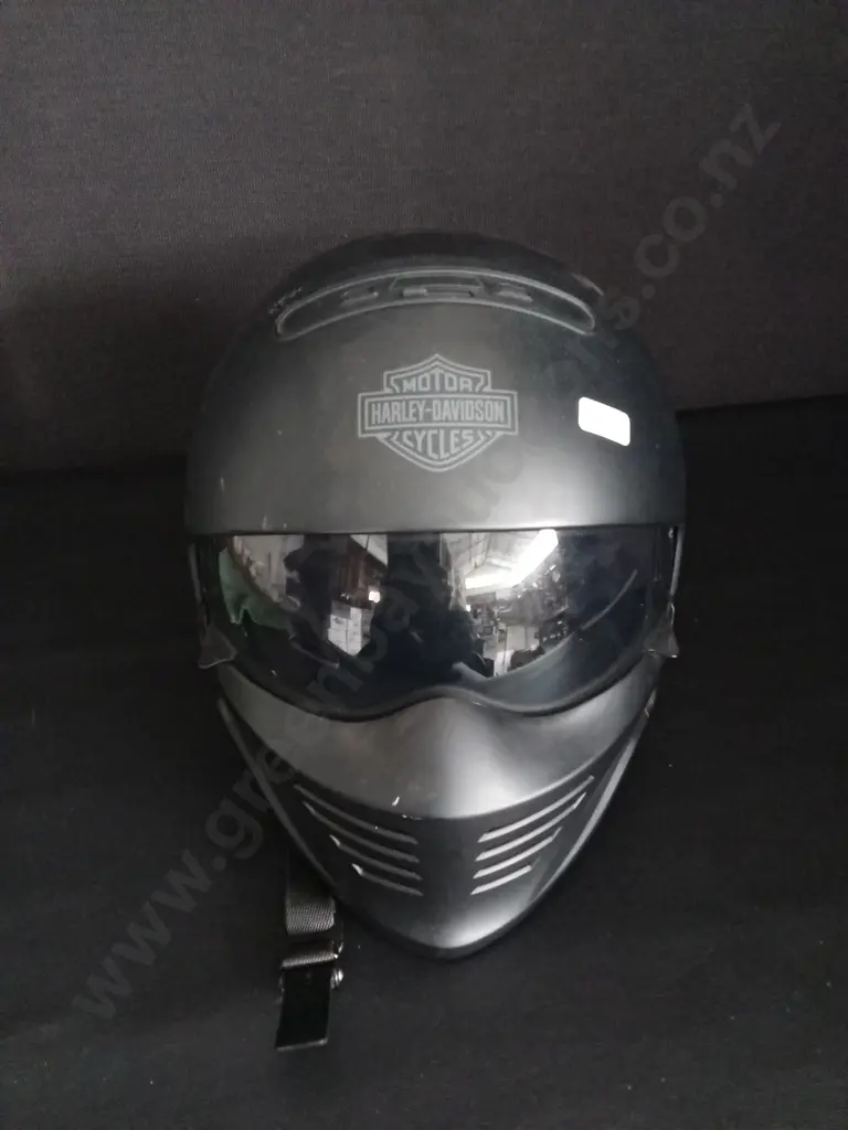 HARLEY DAVIDSON PILOT II 2-IN-1 HELMET SIZE L Image 1++