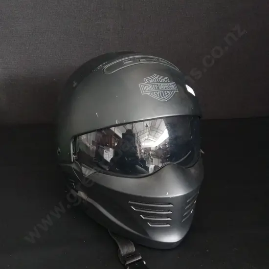 HARLEY DAVIDSON PILOT II 2-IN-1 HELMET SIZE L