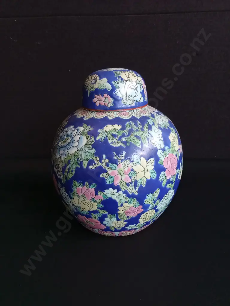 CHINESE GINGER JAR, H 19 CM Image 1++