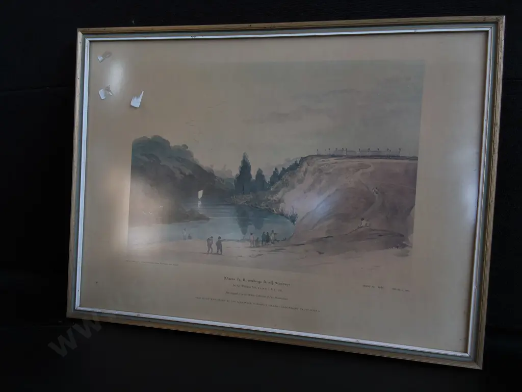 3 PIECES FRAMED ARTWORK AND PRINTS, TALLEST H 39 CM X W 51.5 CM Image 1++