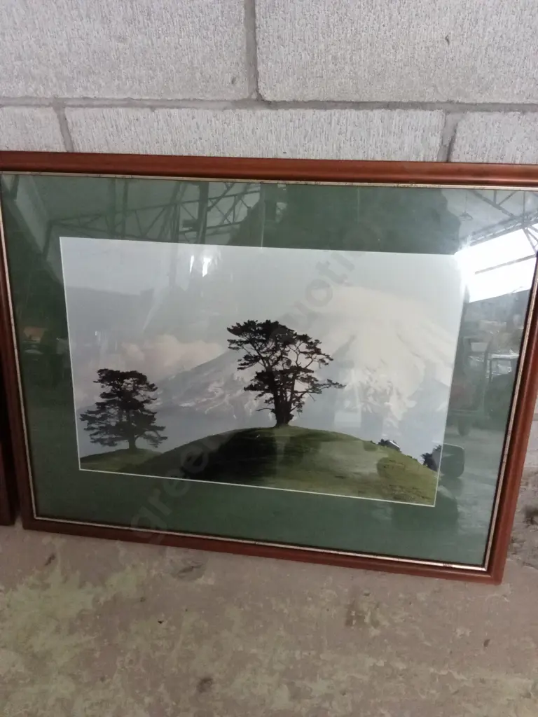 2 FRAMED PHOTOGRAPHS L63CM H50CM Image 1++
