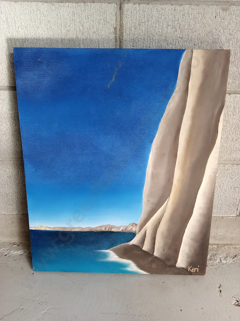 PAINTING ON CANVAS, 62CM X 51CM Image 1++