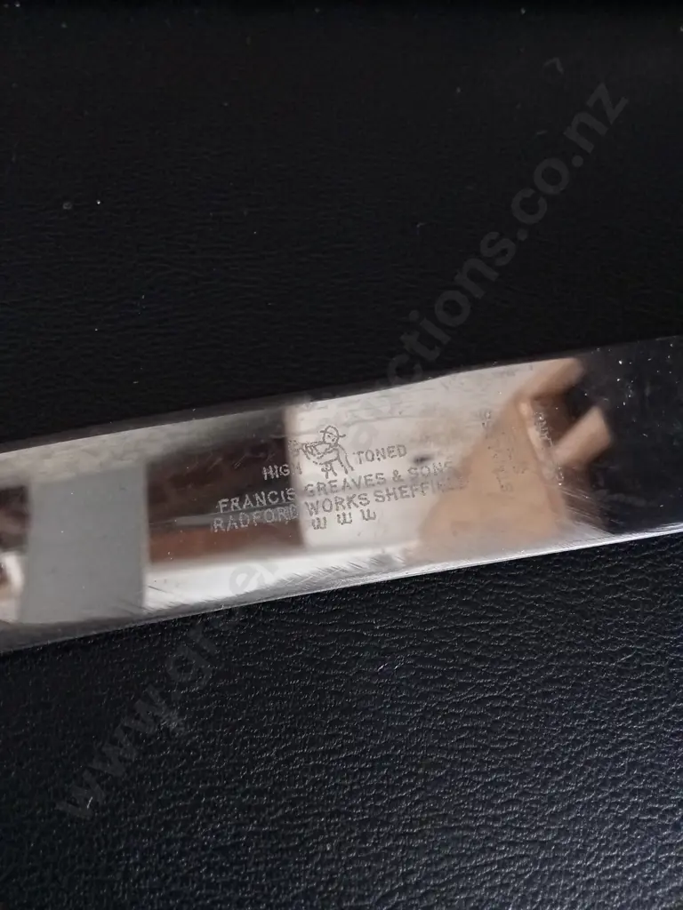 3 VINTAGE CUTLERY SETS INCLUDING FRANCIS GREAVES & SONS AND CHROMIUM PLATED SHEFFIELD Image 1++