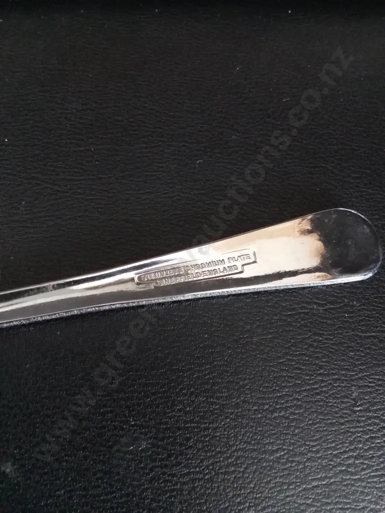 3 VINTAGE CUTLERY SETS INCLUDING FRANCIS GREAVES & SONS AND CHROMIUM PLATED SHEFFIELD Image 1++