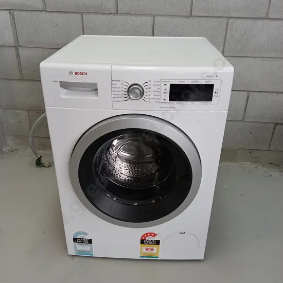 BOSCH WASHING MACHINE SERIE 8