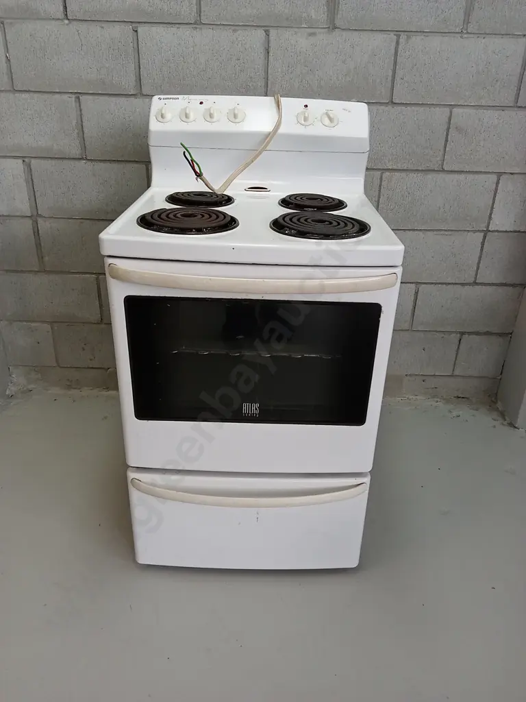 SIMPSON MERCURY 4 ELEMENT ELECTRIC STOVETOP AND OVEN (WORKING) Image 1++