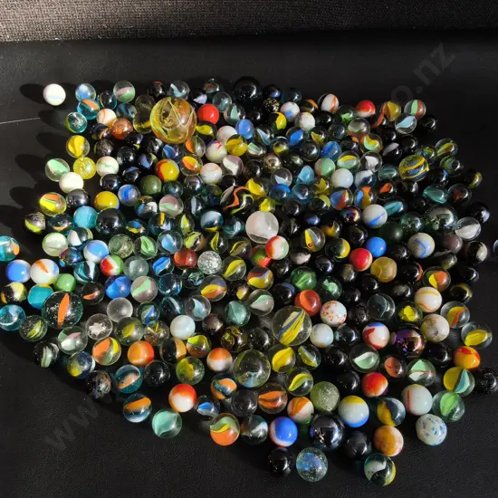 COLLECTION OF MARBLES