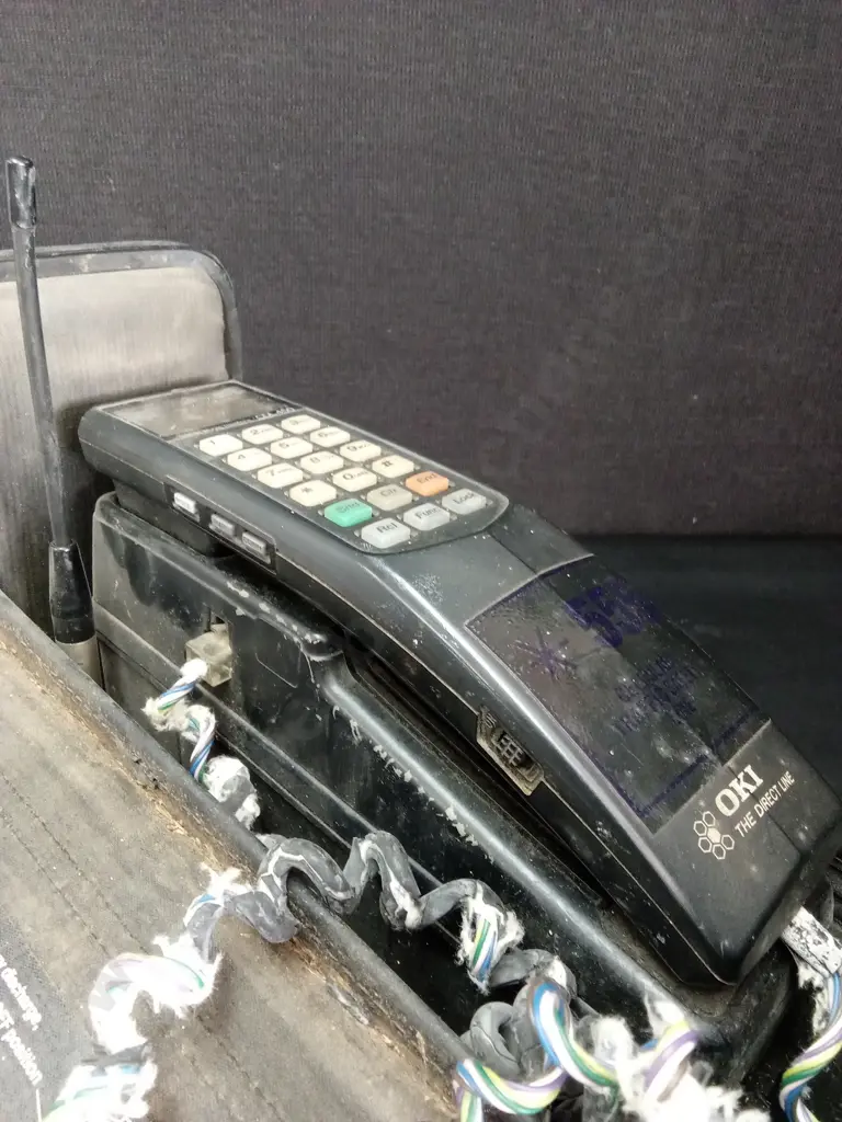VINTAGE OKI CDL450 CELLUAR MOBILE TELEPHONE CIRCA 1989 Image 1++