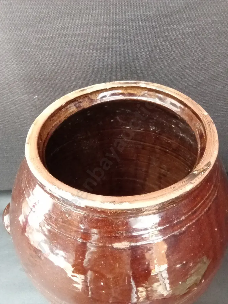 GLAZED POT H39CM Image 1++