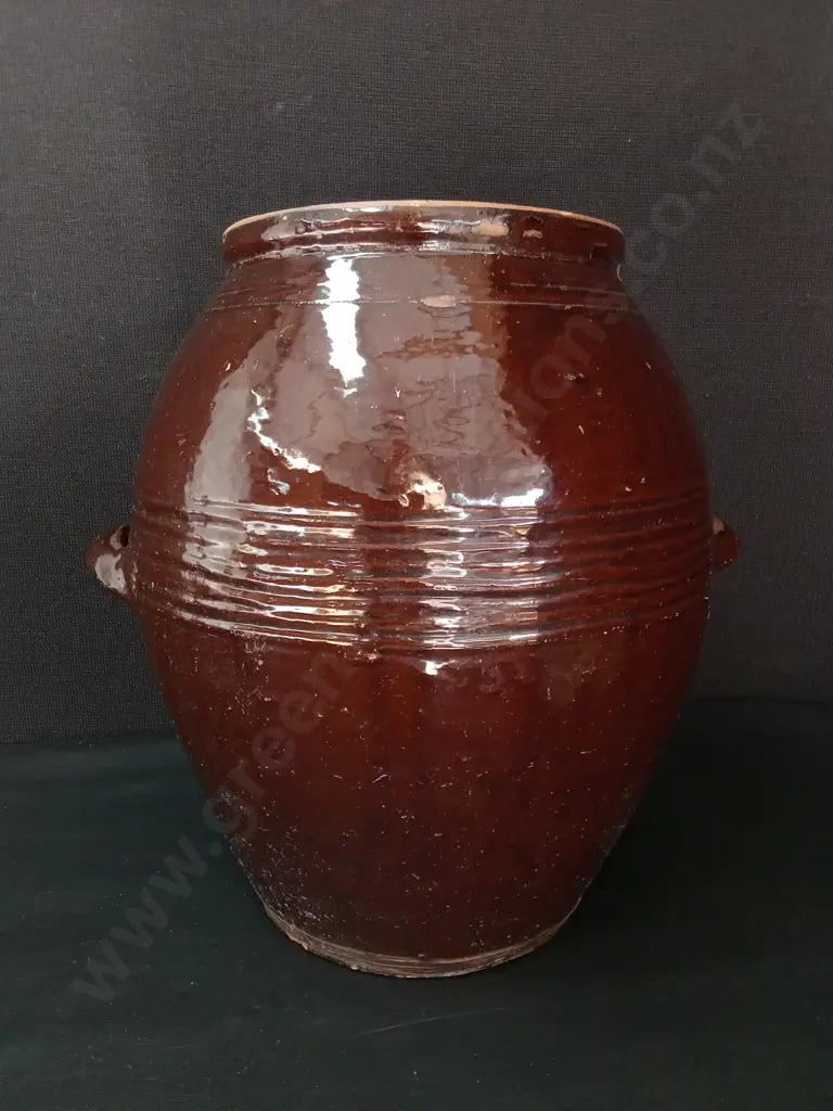 GLAZED POT H39CM Image 1++