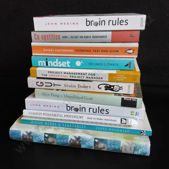 MIX OF 10 NON FICTION BOOKS