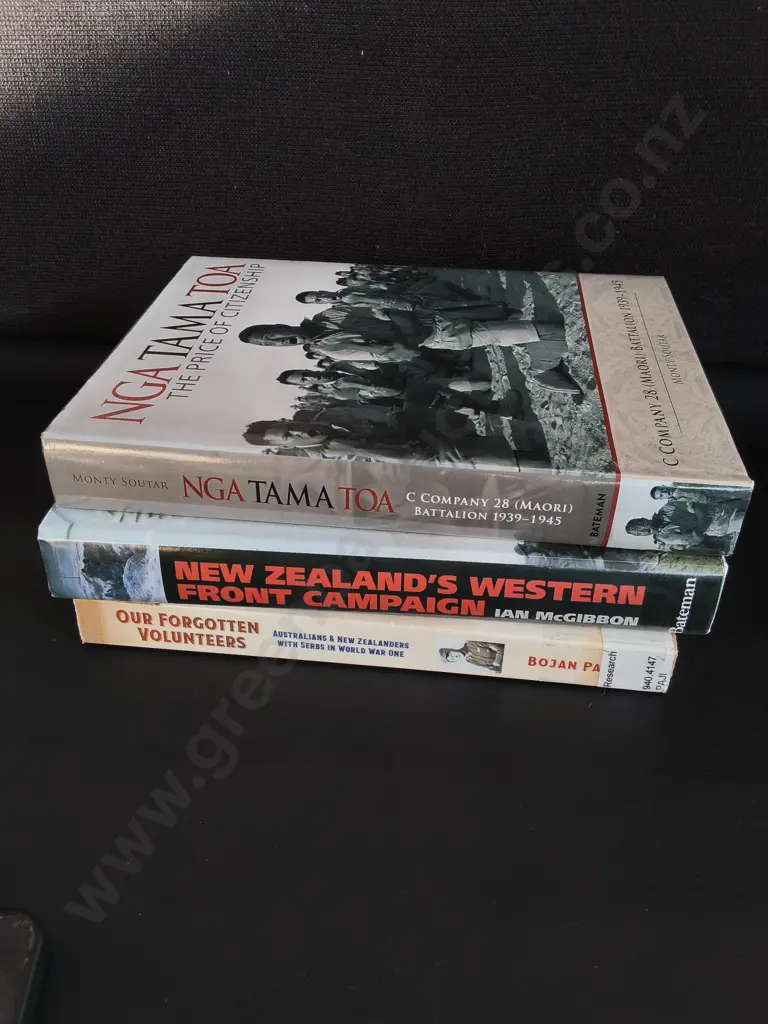 3 BOOKS ON NZ HISTORY Image 1++