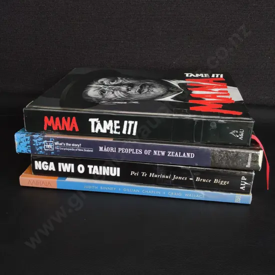 4 BOOKS ON MĀORI HISTORY AND CULTURE
