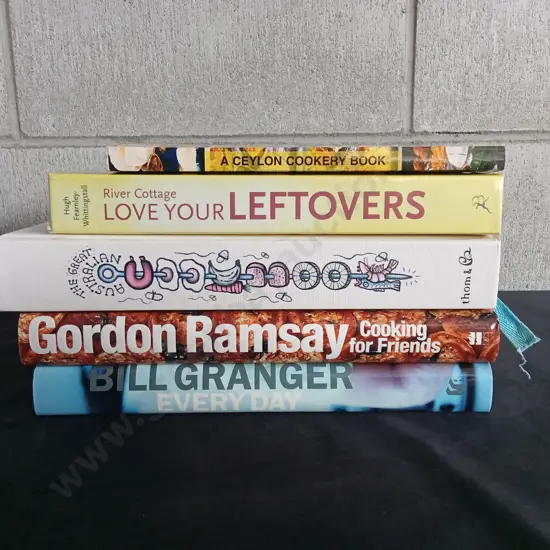 COLLECTION OF 5 COOKBOOKS