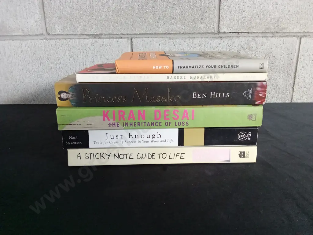 6 BOOKS Image 1++