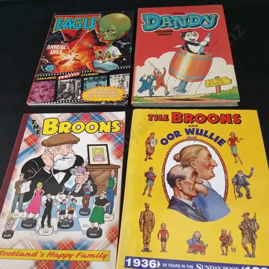 4 VINTAGE COMIC BOOKS