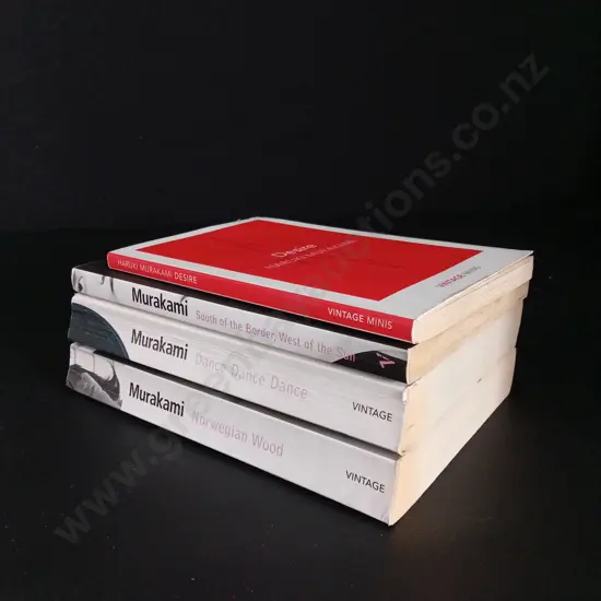 4 HARUKI MURAKAMI BOOKS