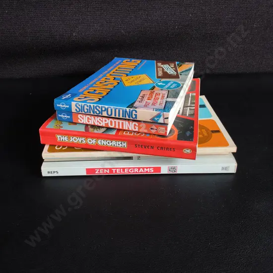 MIX OF BOOKS, 6 PIECES