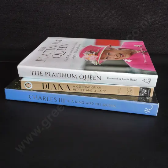 3 BOOKS ON THE ROYAL FAMILY