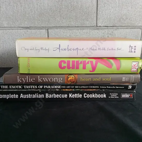 COLLECTION OF 5 COOKBOOKS