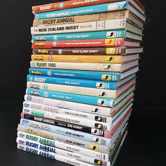 22 RUGBY ANNUAL BOOKS