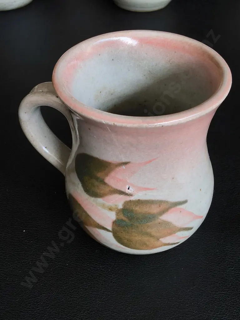 VINTAGE CERAMIC KITCHENWARE SET, 13 PIECES, TALLEST H 18 CM, DAMAGE PICTURED Image 1++