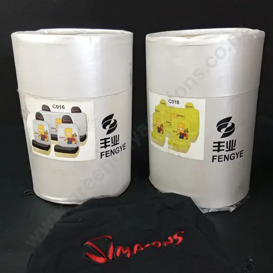 SIMPSONS SEAT COVERS